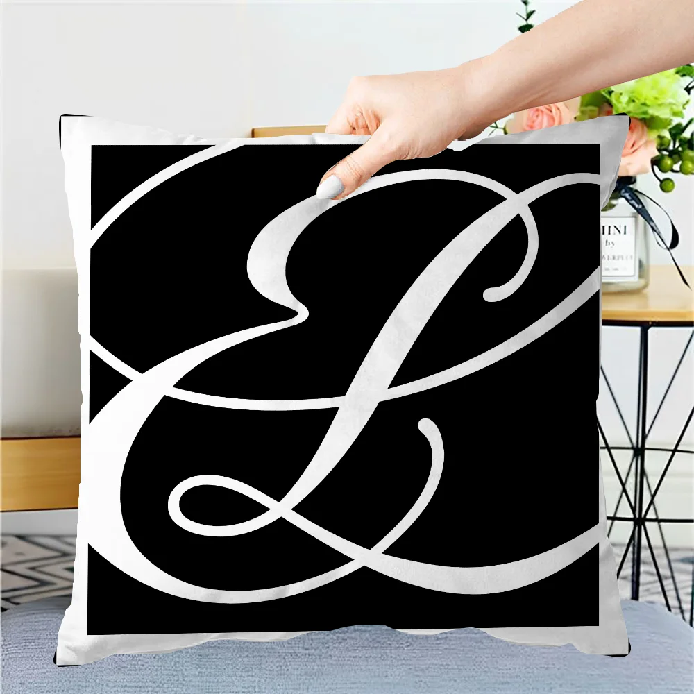 Декоративная Наволочка E-estee L-laude Квадратная Из Полиэстера И Хлопка Для Гостиной