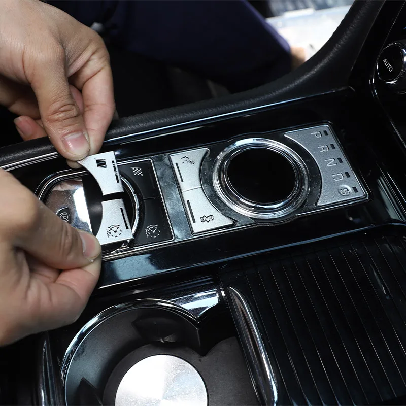 Фото Для Jaguar XF XJ 2010-2019 модификация автомобиля Центральная панель управления