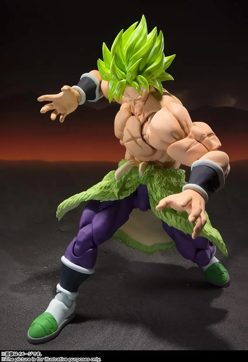 100% оригинальные Bandai Dragon Ball Shf Sh Figuarts Broly Fullpower Фигурки Аниме Модель Игрушки Фигурка ПВХ Подарок В наличии (art.: 3920ca7676eb2) - 3920ca7676eb2