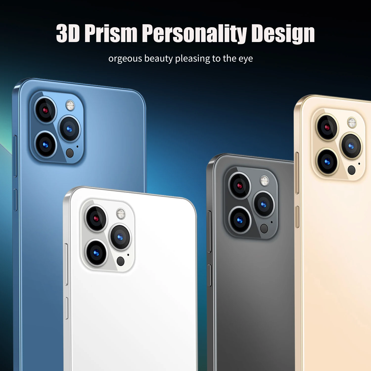 Global Version 6.7 inch Notch Screen 5G Smartphone 16GB+512GB for Apple IPhone 13 Pro Max Cellphone Samsung Huawei Mobile Phone