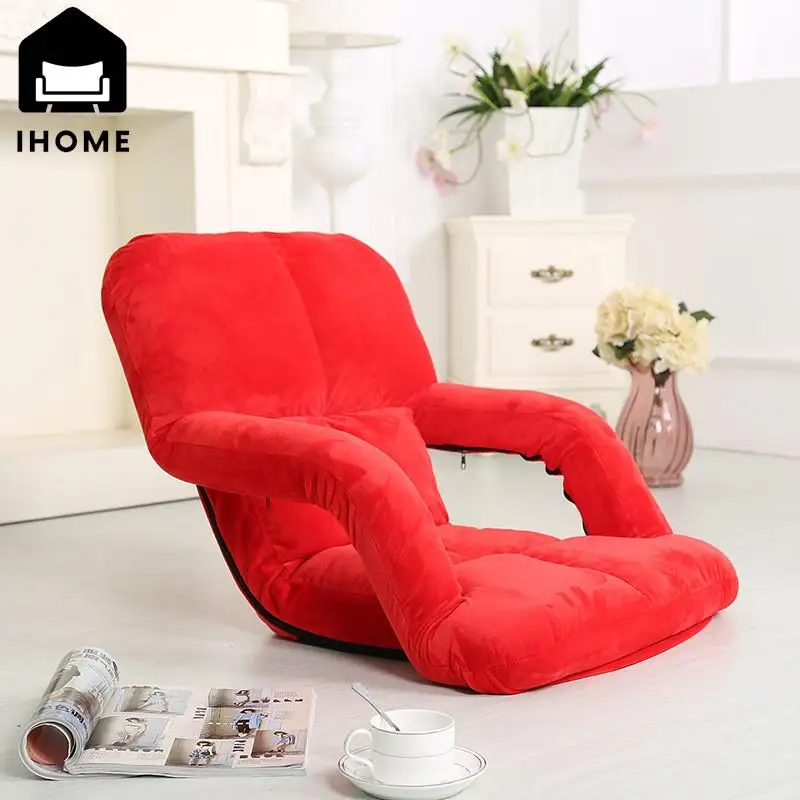 

IHOME Sofa Cama Plegable MultifuncionalCreative With Small Lazy Sofa Armrest Sofa Couch Couch Rice Folding Chair On The Bed
