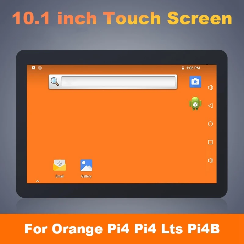 

10.1 Inch Touch Display Screen 1280X800 Screen For Orange Pi4/Pi4 Lts/Pi4b Development Board