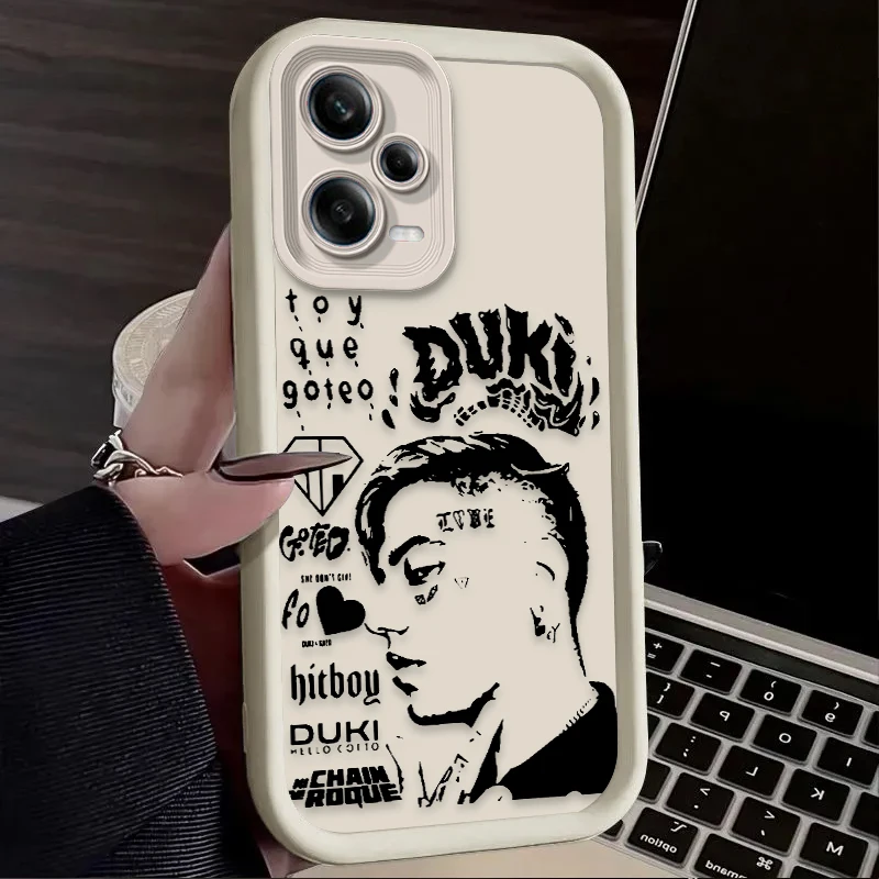 Фото Крутой чехол для телефона Duki Rapper для Xiaomi Redmi 14C 13C 12C 12 4G A3 A3X Redmi Note 14 13 12 11 Pro Plus 5G 12S 11S 10S 10 9 Cover №3