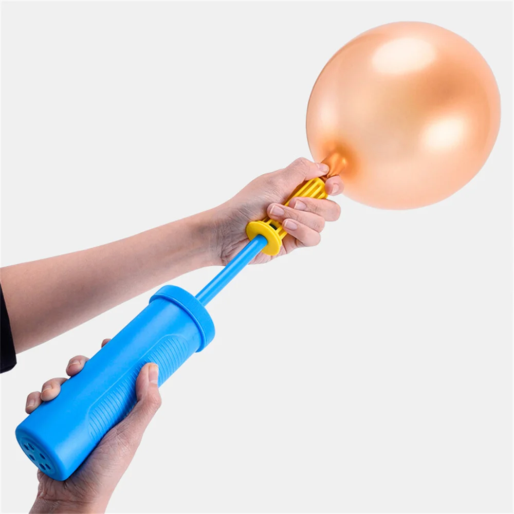 

1Pcs High Quality Portable Manual Balloon Pump Two-Way Manual inflator for Birthday Party Wedding Decoration Balloon Accessories