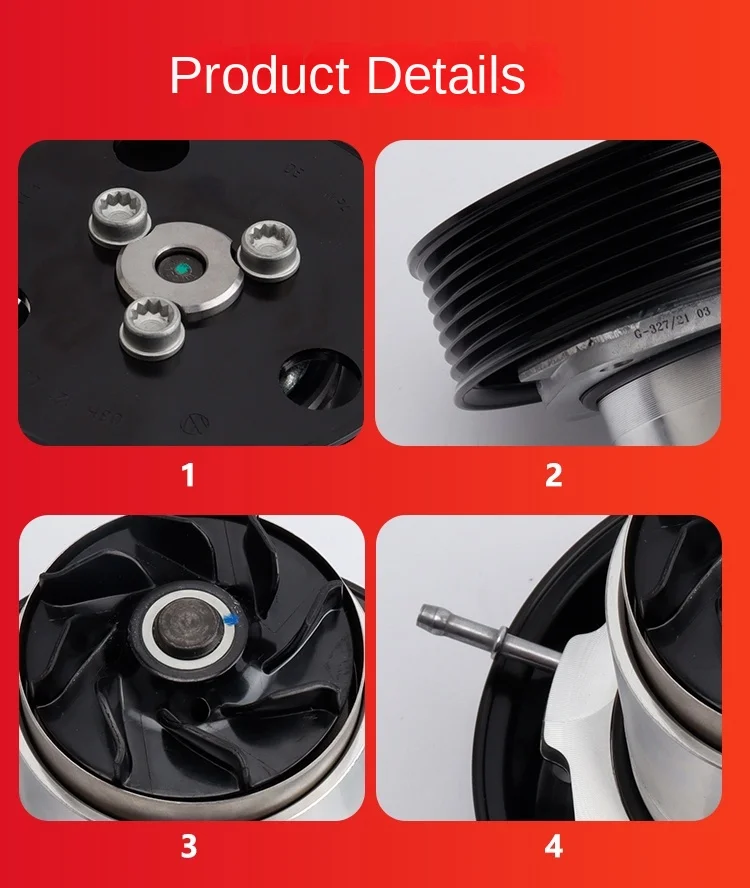 Водяной насос охлаждения для Porsche Cayenne Volkswagen Touareg Huiteng Audi Q7 3 2 6