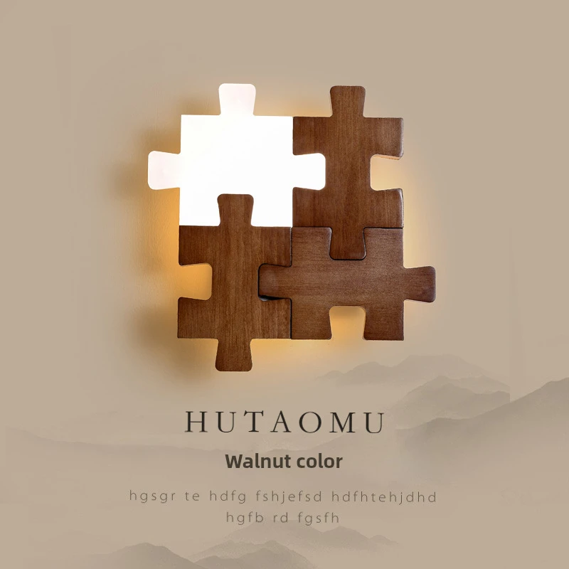 Строительный блок настенный светильник современный минималистичный для крыльца