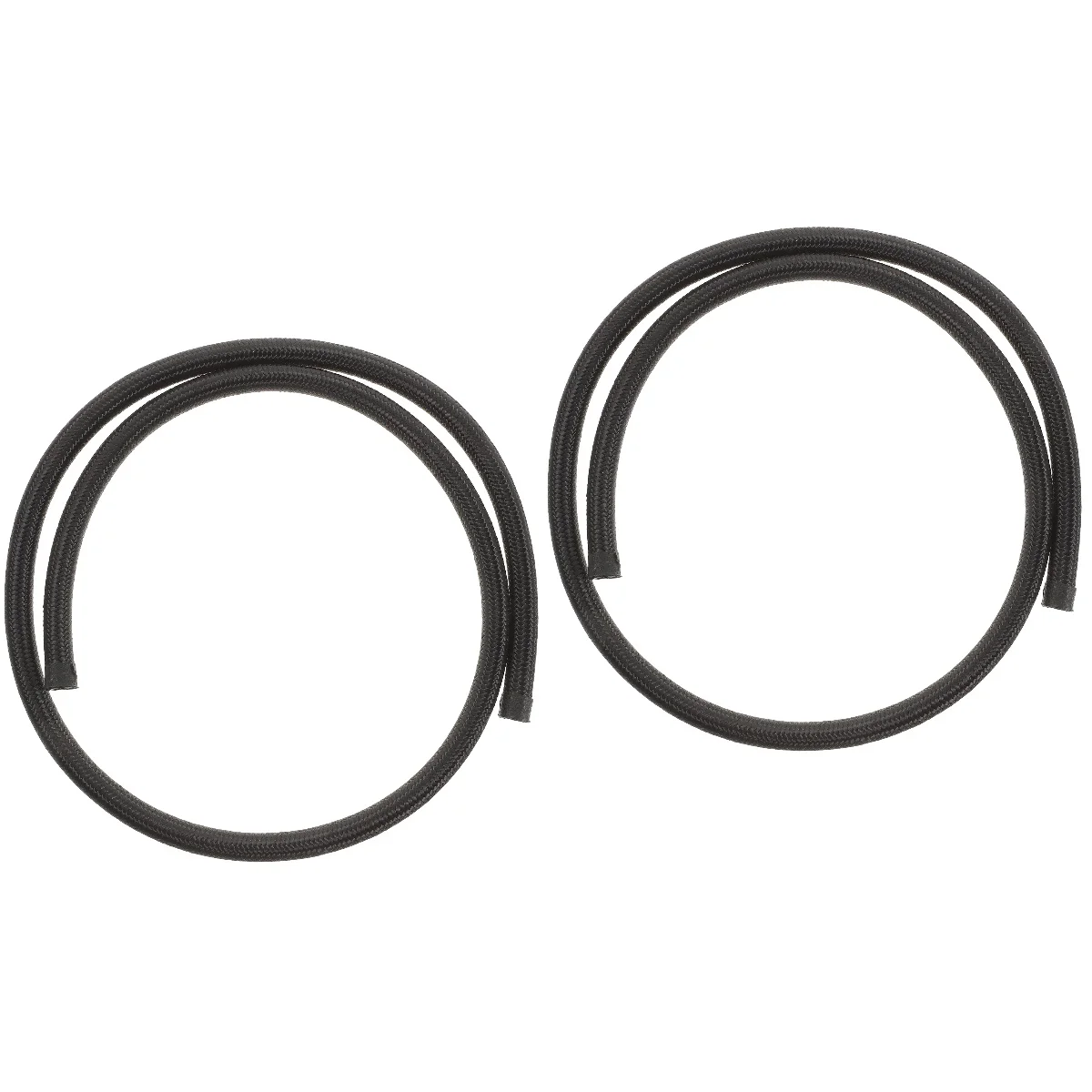 

2x Sturdy Replacement Transmission Cooler Hose Fitting Flexible Hose Radiator Hose Car Part Transmission Cooler Line