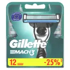 Сменные лезвия Gillette Mach3 12 шт