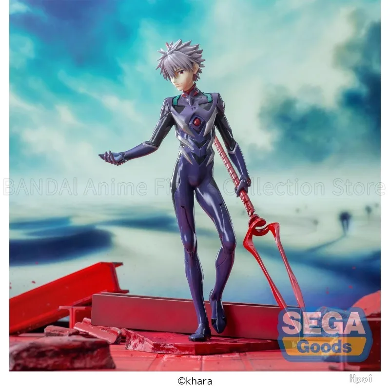 Фото В наличии оригинальные игрушки Luminasta Asuka Shikinami Langley/Kaworu Nagisa Копье Cassius, модель украшения, подарочная коллекция №5