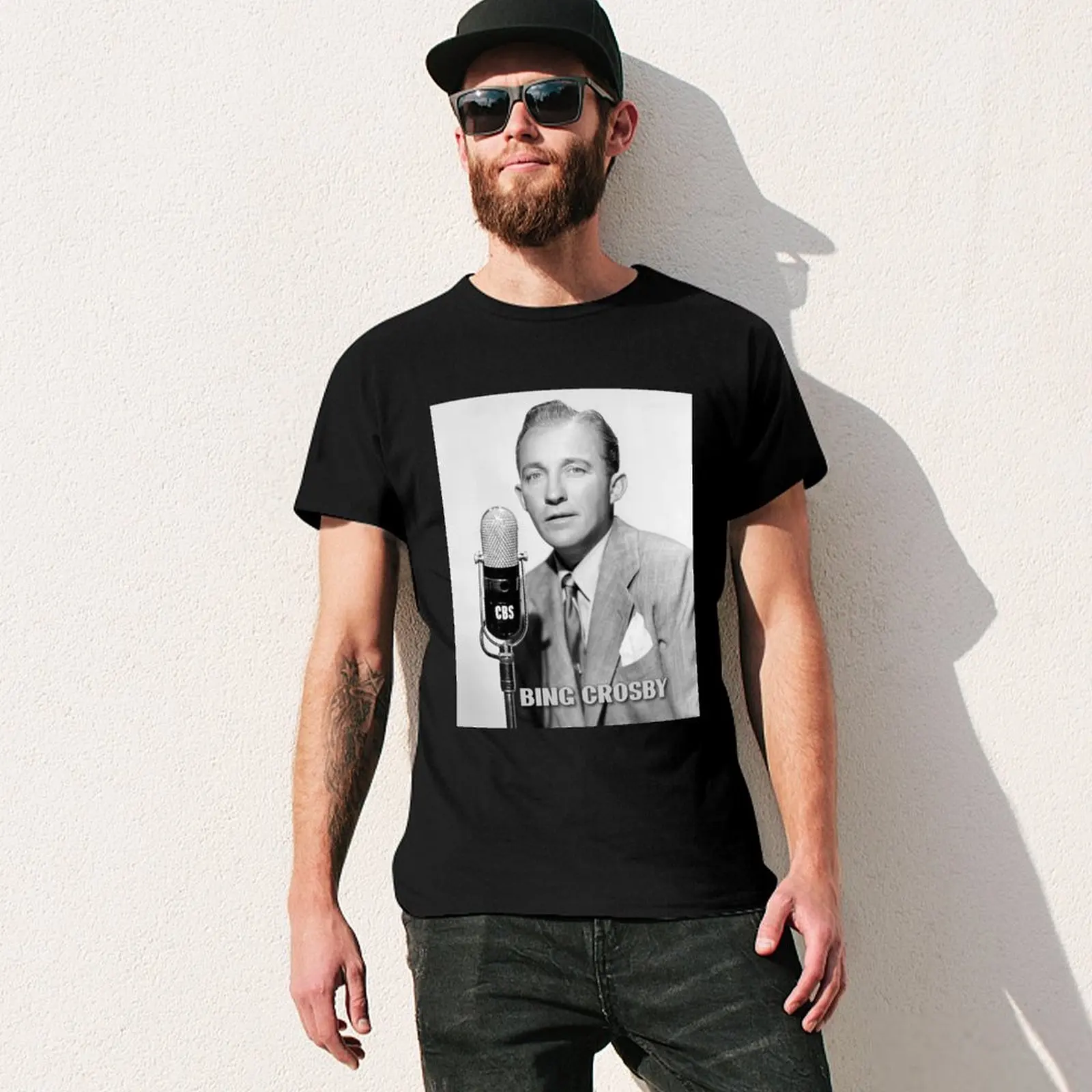 Футболка Bing Crosby кавайная одежда великолепная летняя 2025 быстросохнущая для