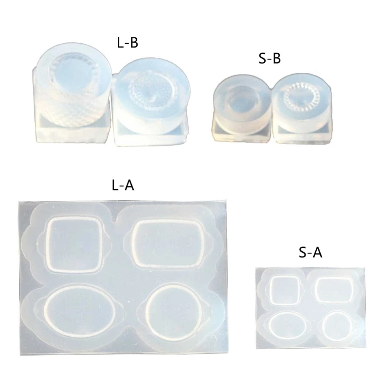 

DIY 3D Mini Tray Candy Cans Pendant Silicone Mold Epoxy Resin Mold DIY Desktop Ornament Making Tools for Making Crafts