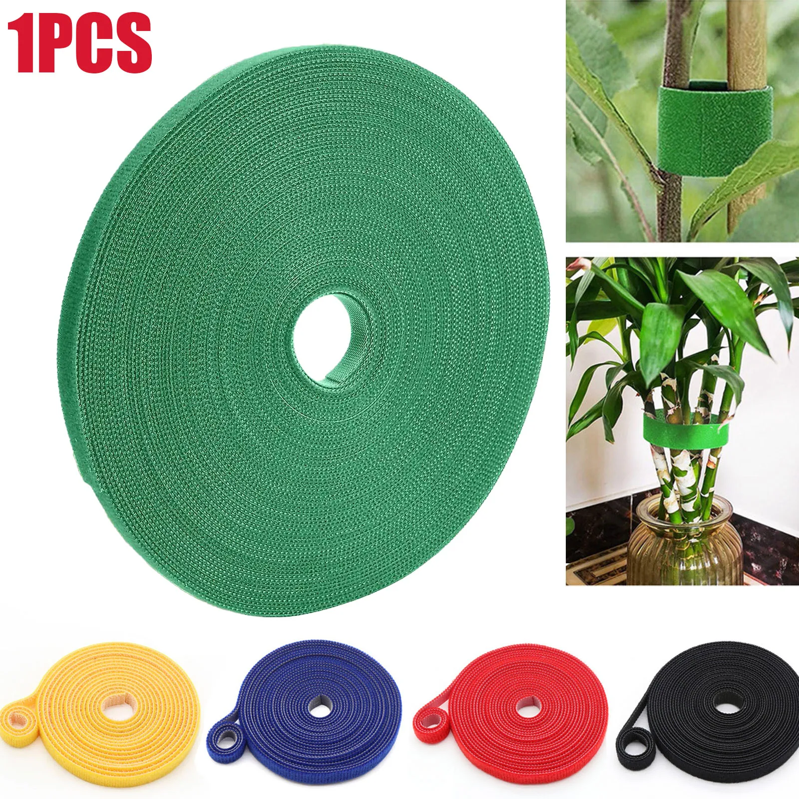 1 рулон нейлоновая повязка для растений фиксаторы вязания Самоклеящиеся