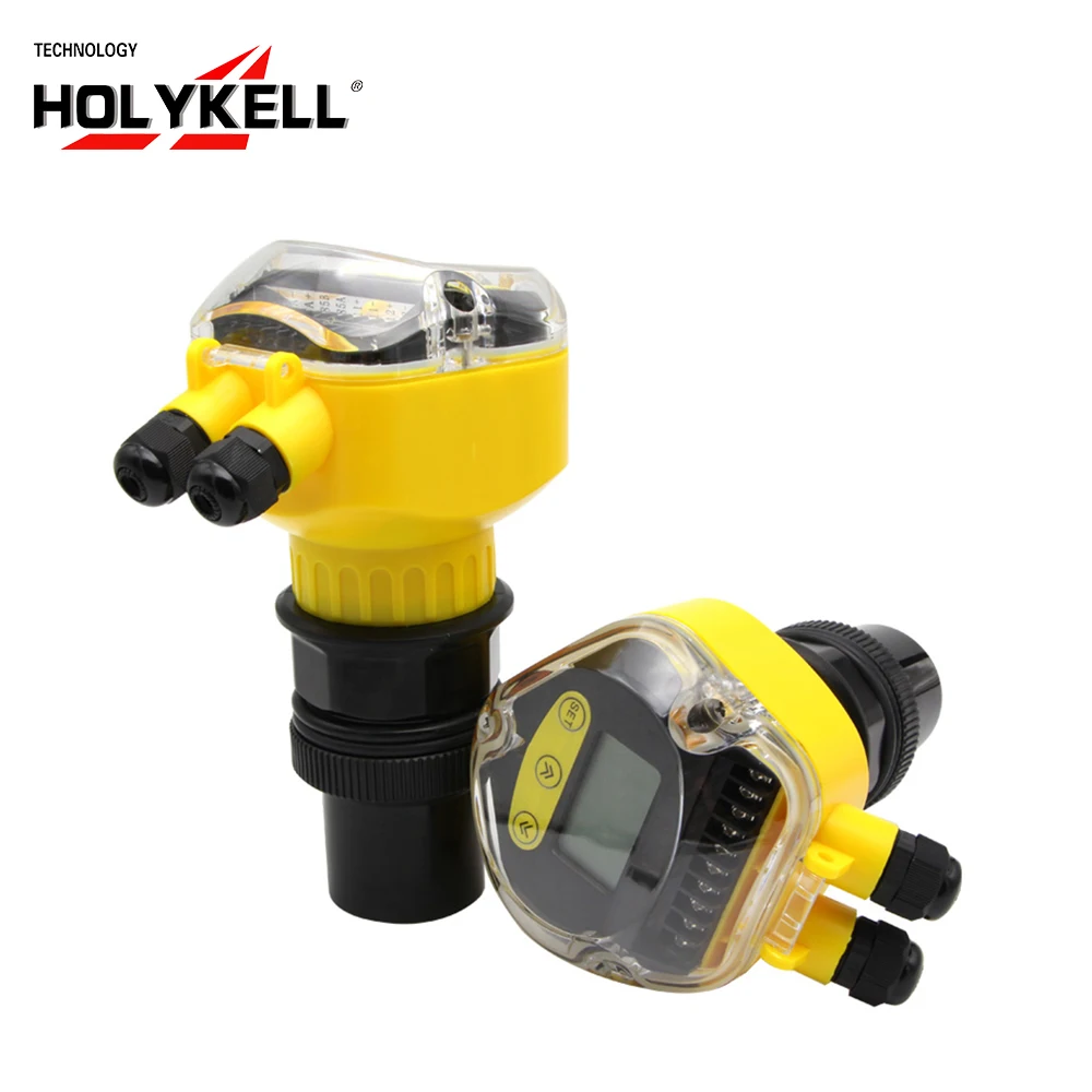 

Holykell 5m to 60m Water Depth Measurement Ultrasonic Water Tank Level Meter
