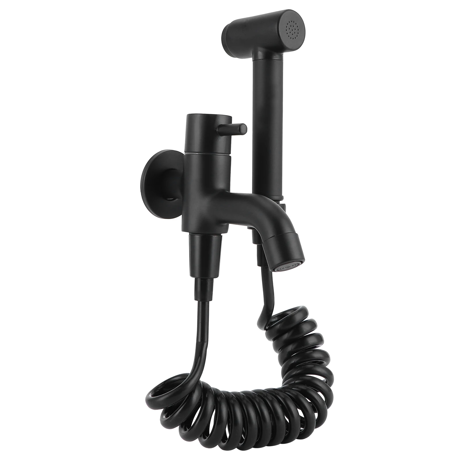 

G1/2 Thread High Pressure Toilet Bidet Sprayer with Hose Faucet for Feminine Wash Bathroom