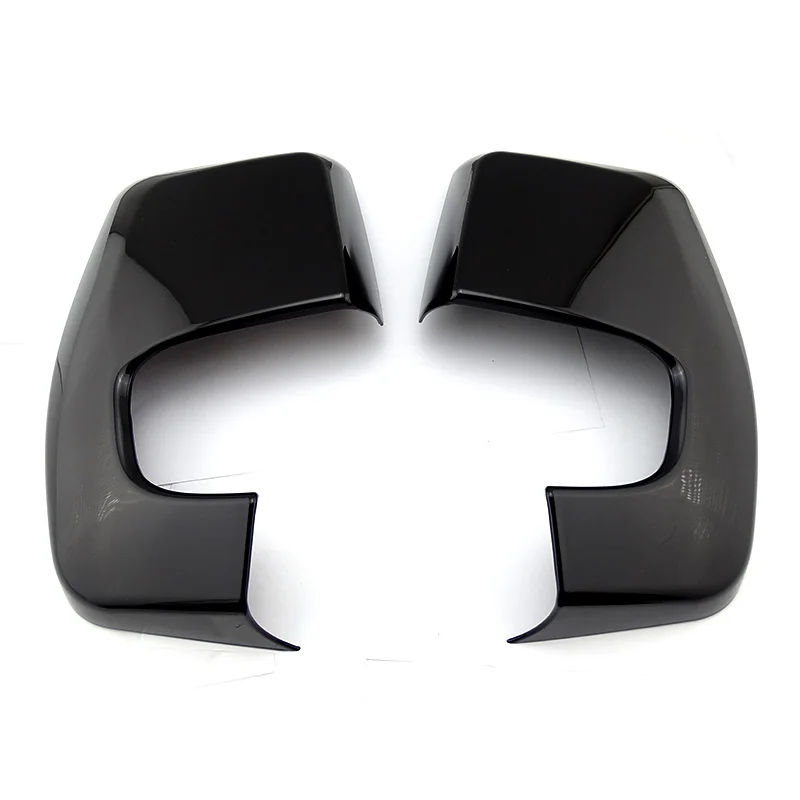 Аксессуары для внешнего вида автомобиля, черная крышка из углеродного волокна для бокового зеркала заднего вида, крышка для FORD TRANSIT CUSTOM 2012-2020