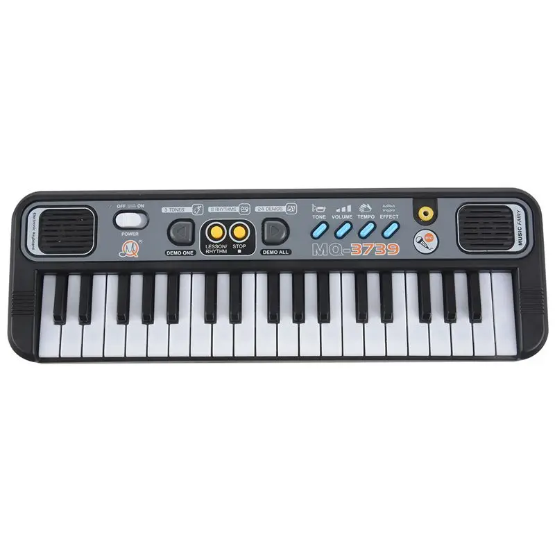 With Microphone Abs Children Portable 37 Keys Digital Music 