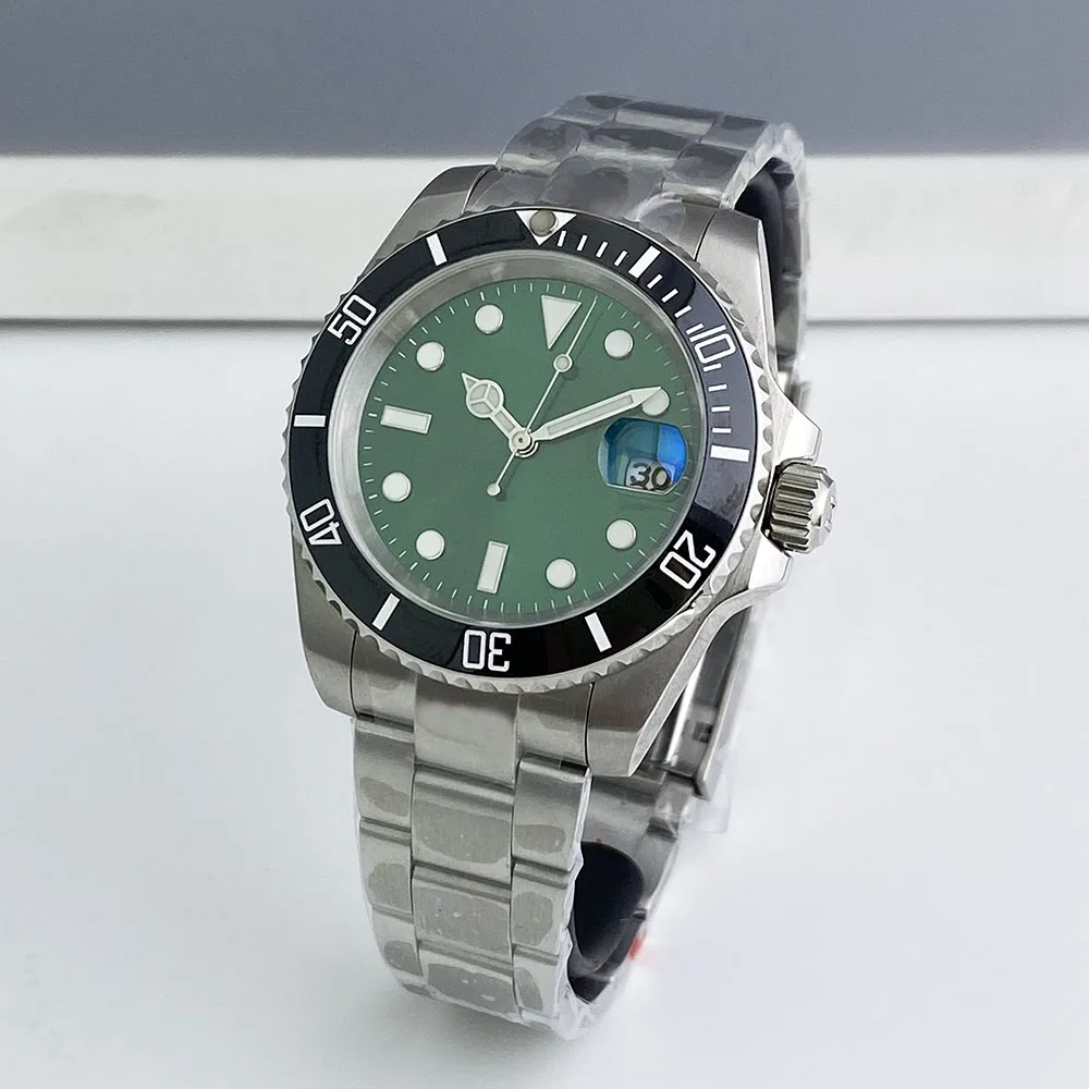 Часы наручные мужские механические люксовые модные водонепроницаемые до 50 АТМ с