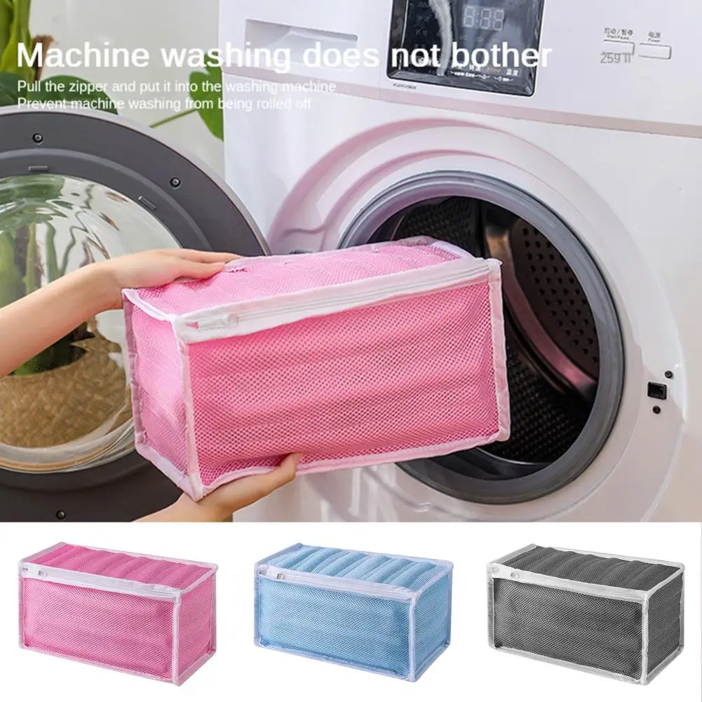 Mesh Shoe Washing Bag  Convenient Large Capacity Soft  Washer Dryer Safe Shoes Laundry Bag Home Supplies