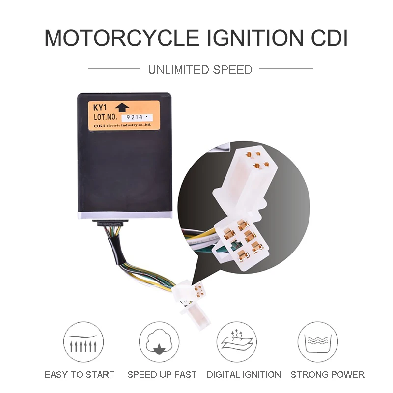 Unlimited Speed Motorcycle Digital Ignition CDI Unit Starter Ignitor Igniter For Honda KY1 CBR250R MC19 CBR250 CBR 250 R CBR19