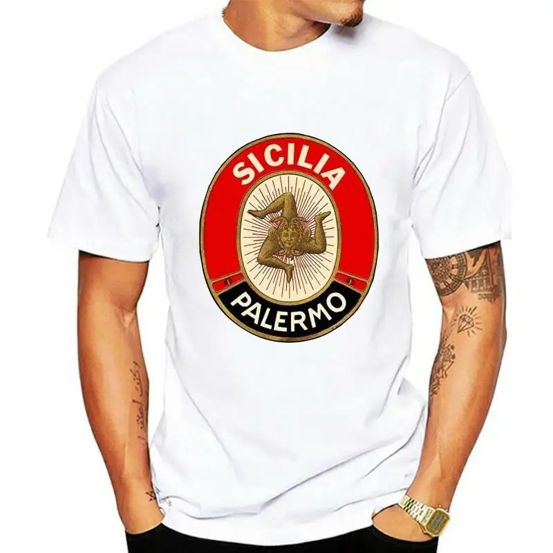 

Sicilia Palermo T-Shirt - Vintage Style Sicily Tee