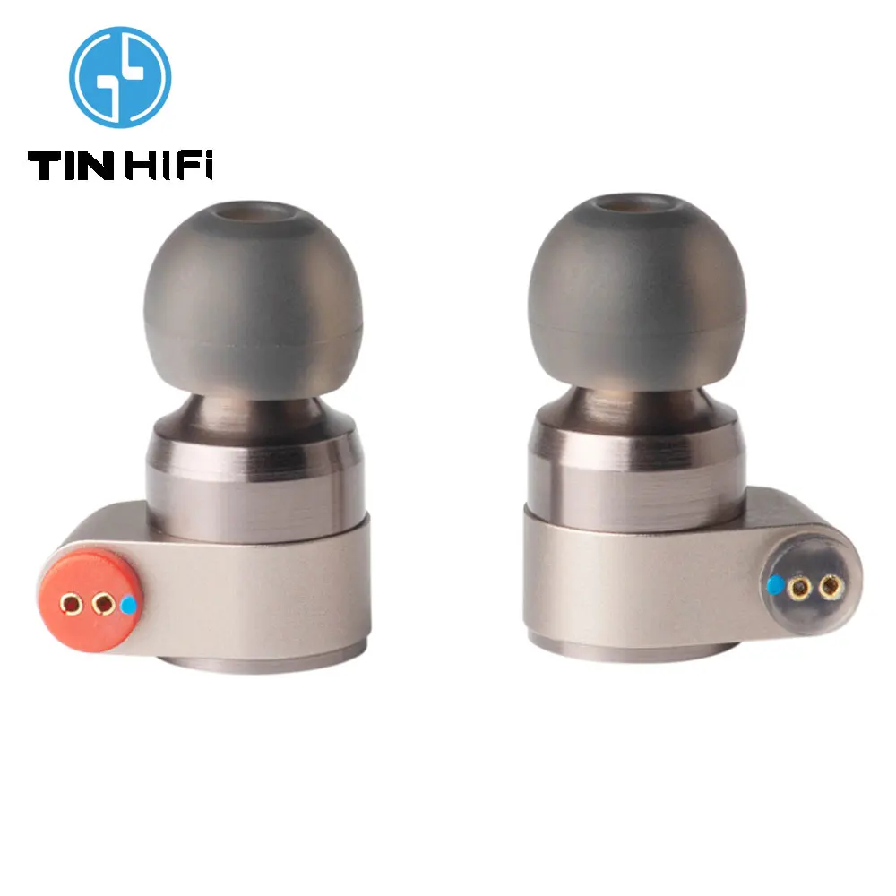 

TINHIFI T2 HIFI In Ear Wired IEMs Earphone 2DD Double Dynamic Driver Metal Bass Monitor with 2Pin 0.78mm 3.5mm Detachable Cable