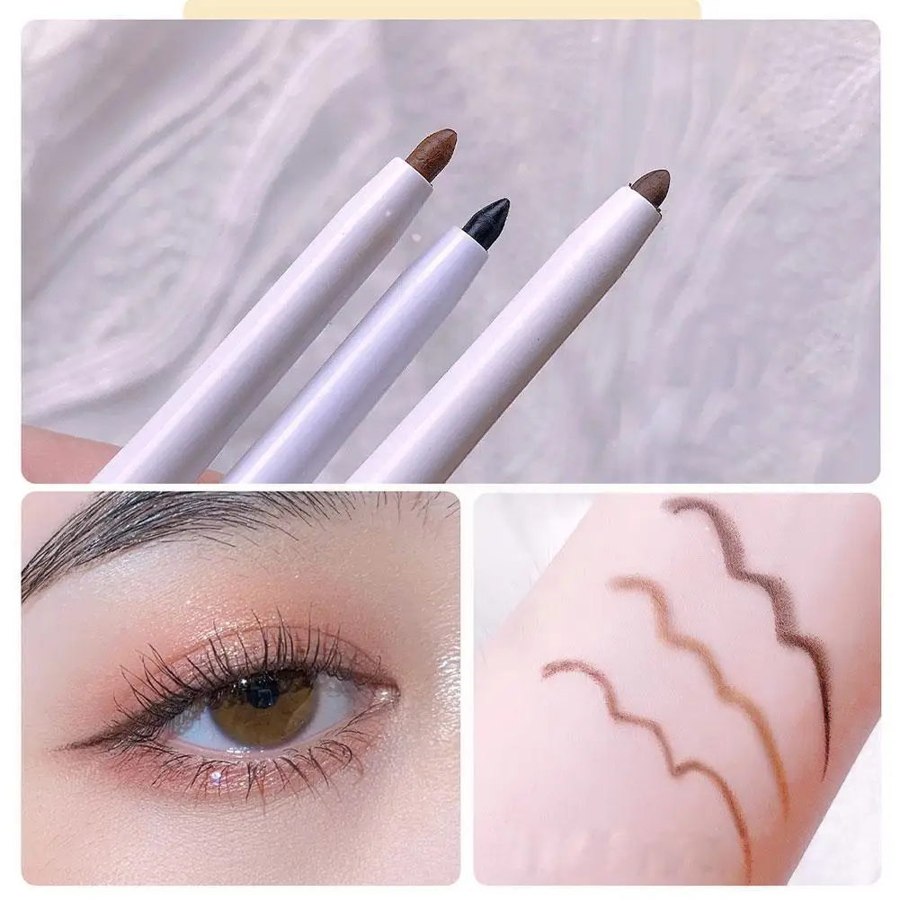 

Waterproof Ultra-thin Liquid Eyeliner Gel Pencil Quick Liner Dry Eyelash Long Last Smooth Cosmetics Korean Eye Pen Lower Ma Q8T1