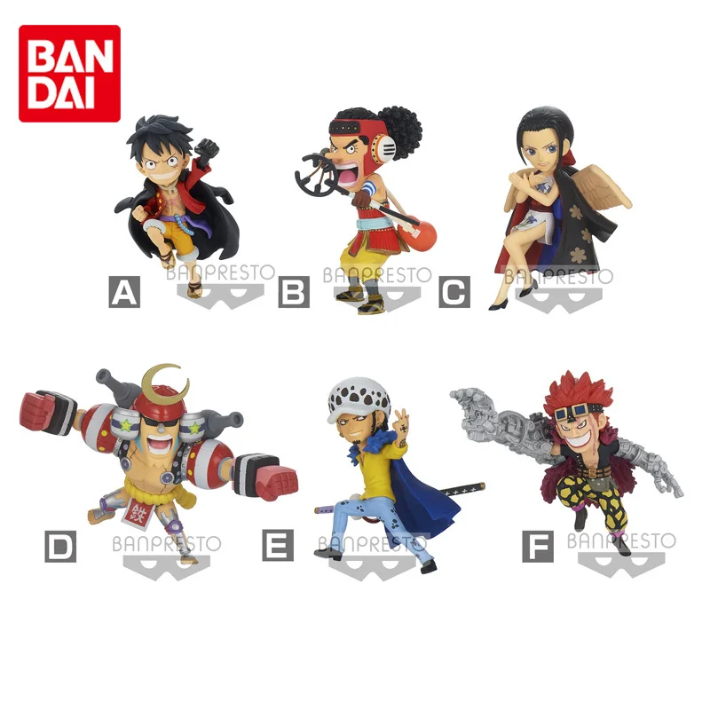 BANDAI подлинный WCF One Piece Vol.2 Monkey D. Luffy Usopp Нико Робин франки закон эуст малыш аниме