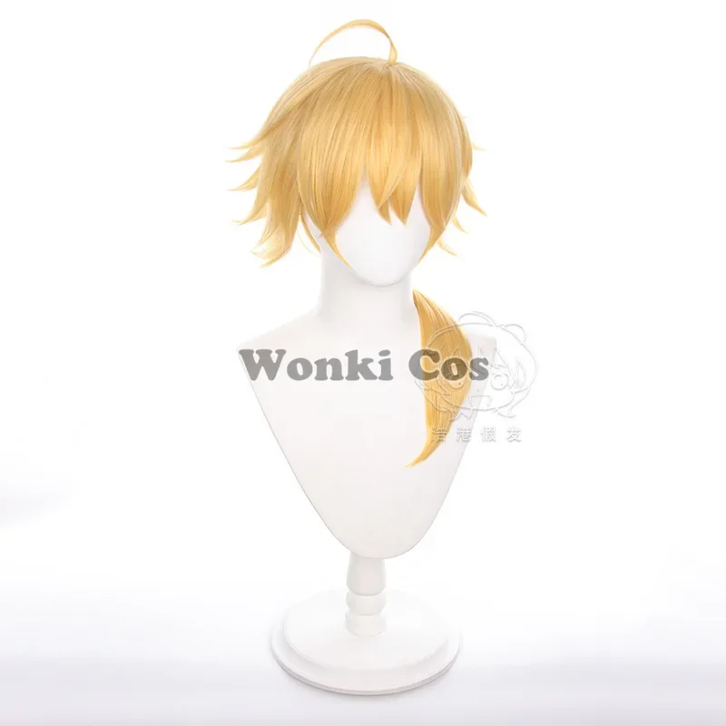 Костюм для косплея Game Genshin Impact Thoma с головным убором парик Tohma короткий полный