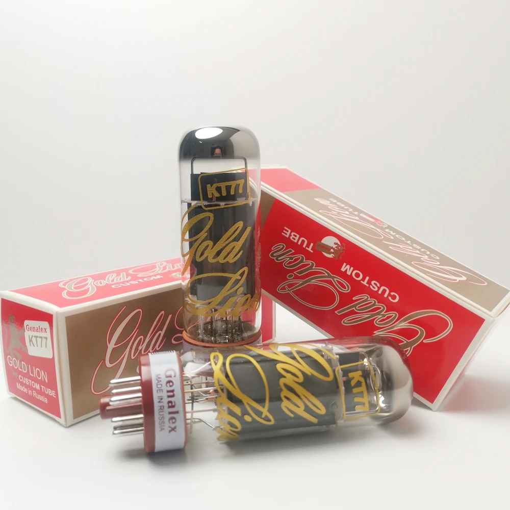 Фото GOLD LION KT77 Вакуумная лампа HIFI Аудиоклапан Замена KT66 KT88 EL34 6CA7 5881 Комплект электронного лампового усилителя DIY соответствует HIFI №4