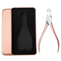 inlay correction nail clippers set rose gold dead skin forceps high quality stainless steel pedicure tools professional clipper