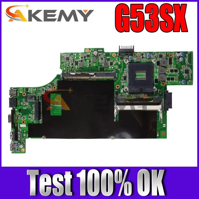 

G53SX 4 Memory slot mainboard For ASUS G53SW G53S VX7 VX7S G53SX Laptop motherboard MAIN BOARD