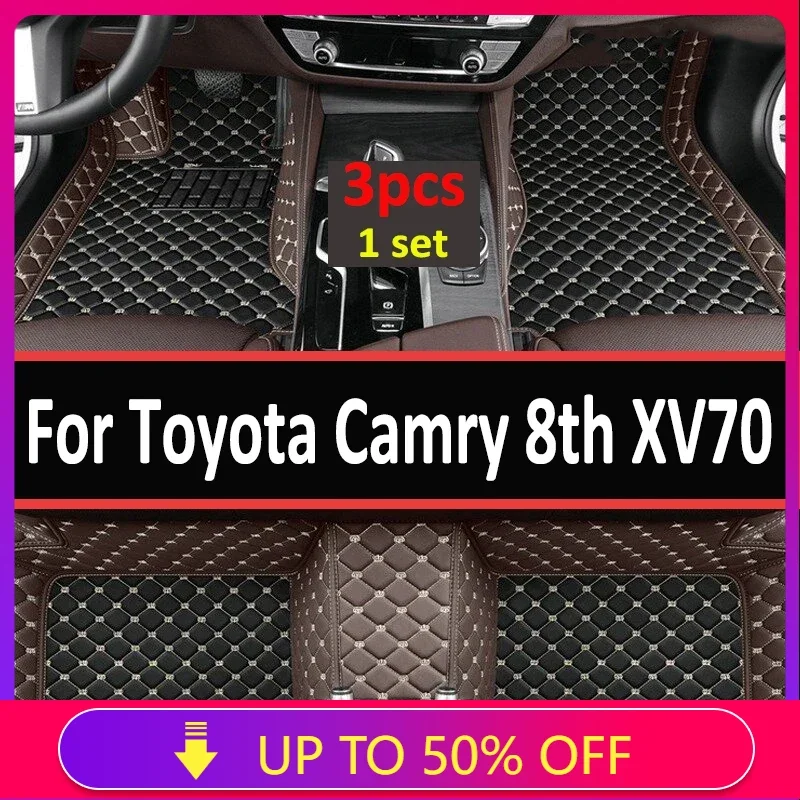 do Toyoty Camry 8 XV70 2023 2022 2021 2020 2019 2018 Samochodowe dywaniki podłogowe Akcesoria Dywaniki Wodoodporne Pokrowce Pojazdy samochodowe