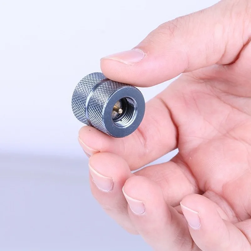 Внешний адаптер для заправки природного газа кемпинга картридж с газовой