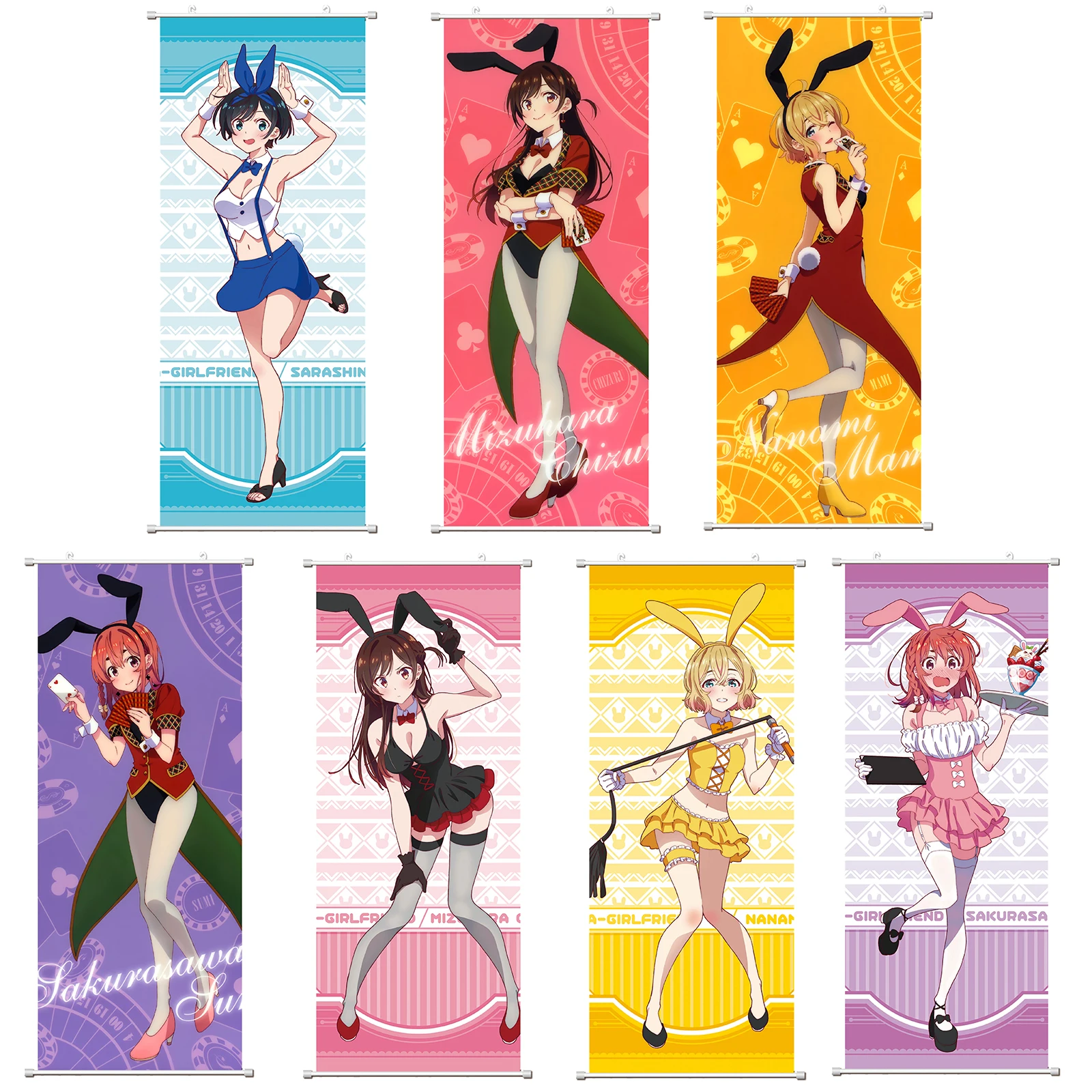 30x75 см снять девушку HD Печать баннер настенный плакат свиток 12 