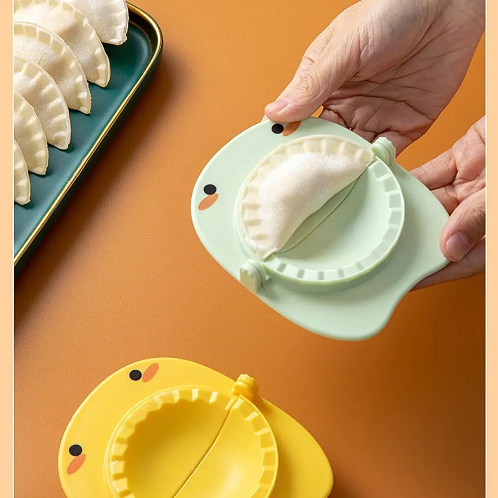 

Cartoon Dumpling Tool Little Monster Pattern Lazy Mold Dumpling Mold Clips Baking Molds Pastry Maker Device Kitchen Accessories