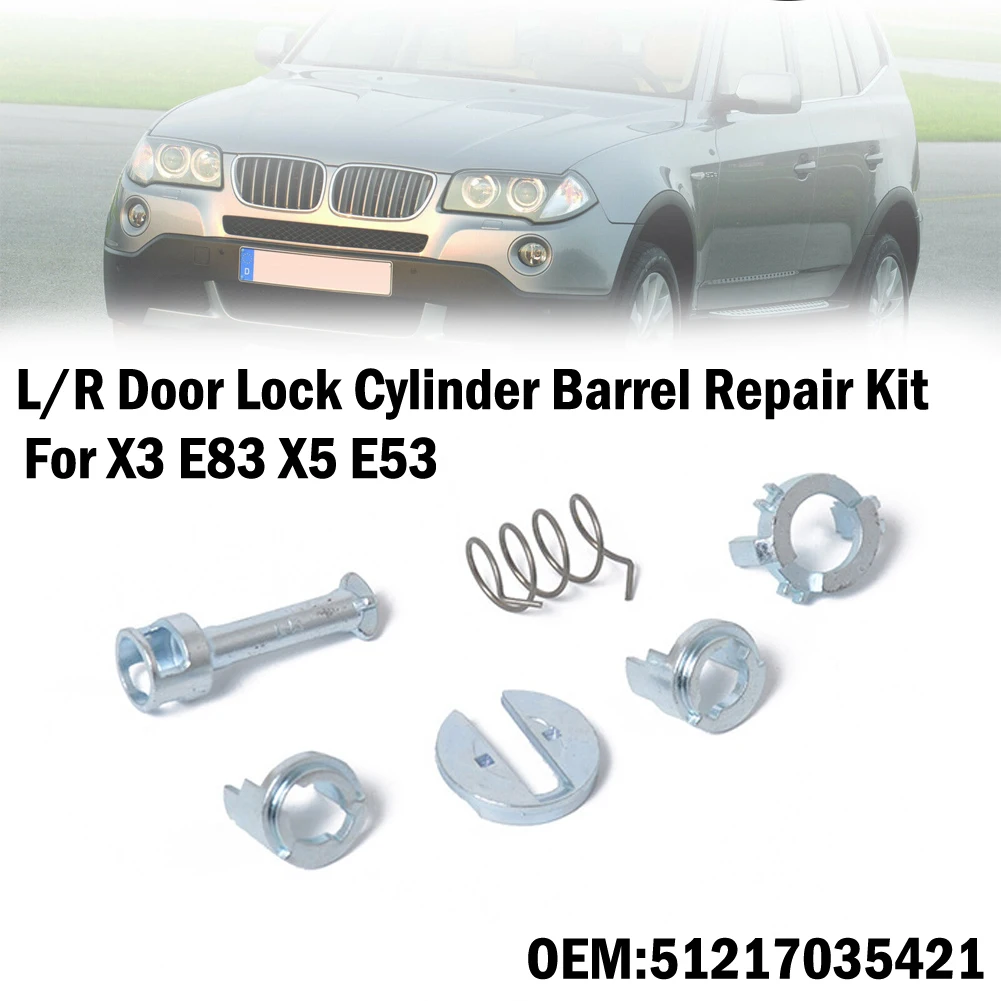 

51217035421 детали для салона автомобиля, набор для ремонта цилиндра, дверной замок L/R