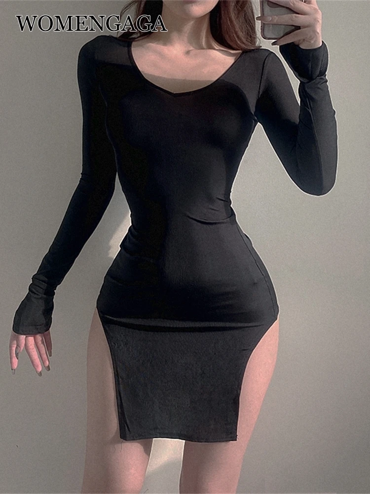 

Женское асимметричное платье-мини с V-образным вырезом, 39NY