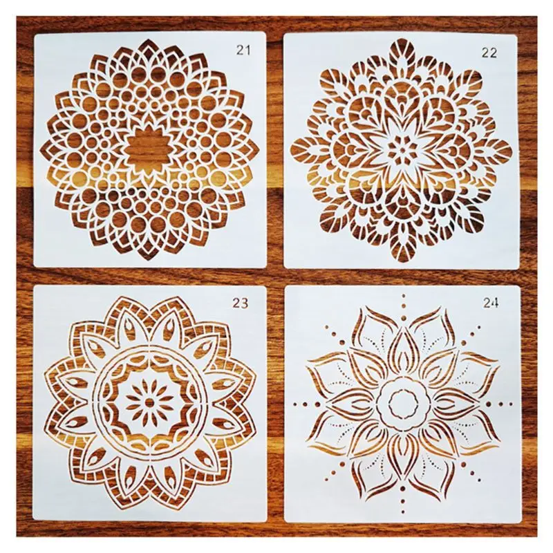 24 шт. декоративная плитка для пола стен ткани товары творчества и рукоделия