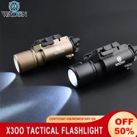 wadsn airsoft x300 tactical flashlight x300u weapon light wadsn surefir scout light rifle pistol light for picatinny
