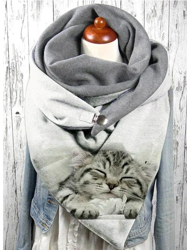 

Women's Cute Cat Casual T-Shirt