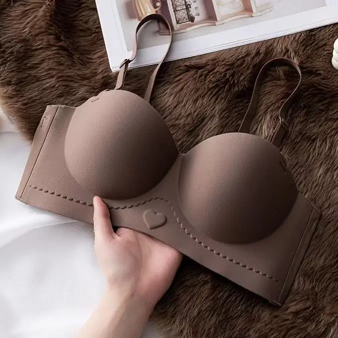 

Женский нескользящий бюстгальтер на косточках, с круглой чашечкой