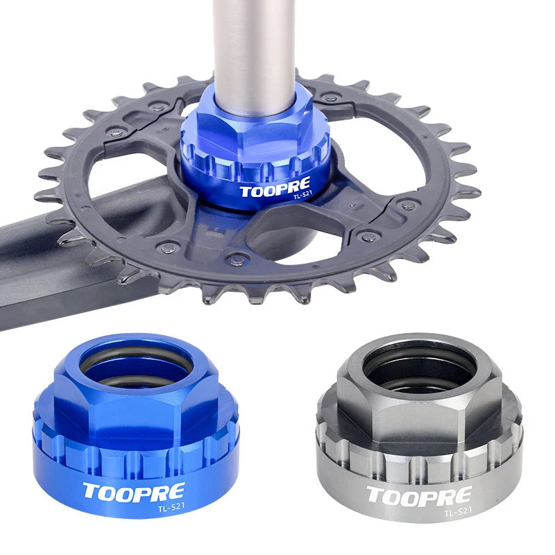 

Bicycle 12Speed Chainring Lock Ring Adapter Removal Tool Direct Mount Chainring Installation Tools For Shimano M7100 M8100 M9100