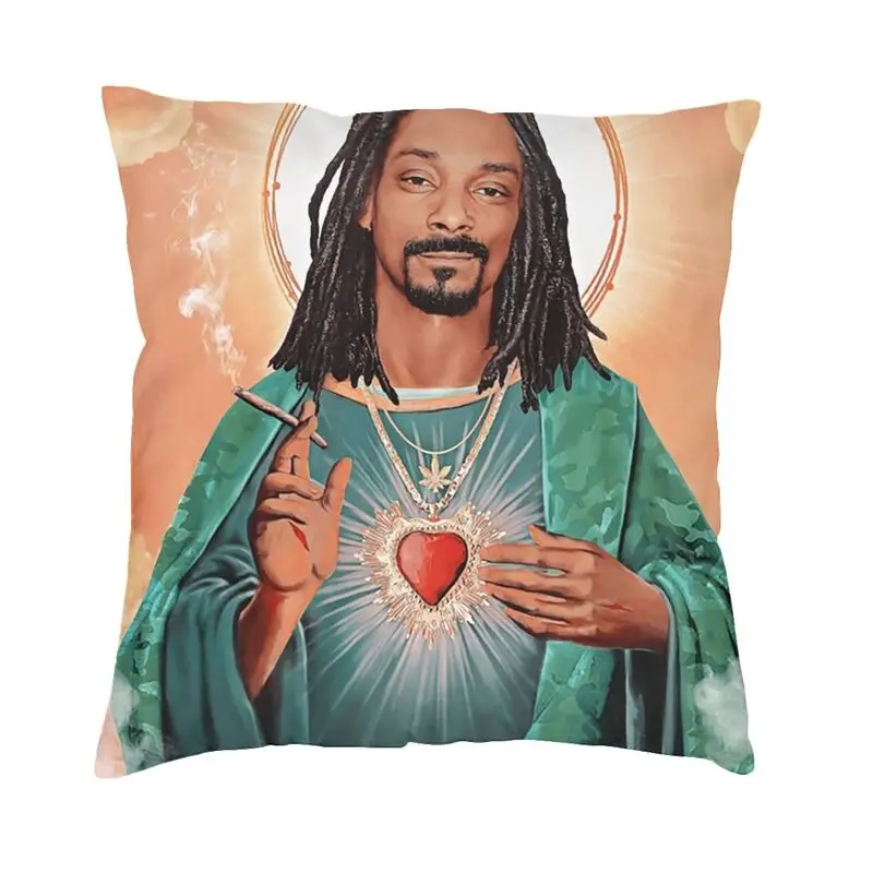 

Snoop Dogg музыкальный Рэппер чехол для подушки, двусторонняя напольная Подушка с рисунком чехол для гостиной, модная Подушка Чехол, домашний декор