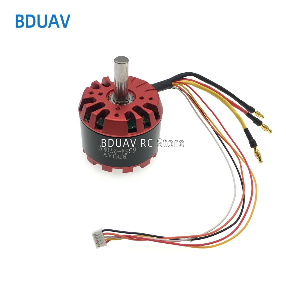 N6354 2300 Вт бесщеточный двигатель постоянного тока с внешним ротором для электрического скейтборда DIY 6354 270KV 180kv бесщеточный мотор без датчика