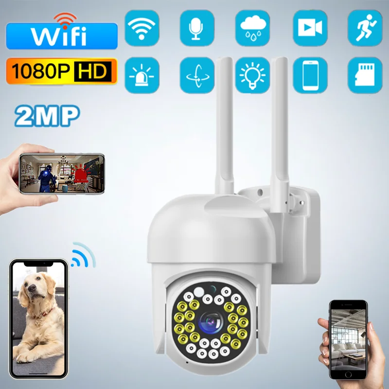 

IP-камера видеонаблюдения, 2 Мп, Wi-Fi, 1080P, ночное видение