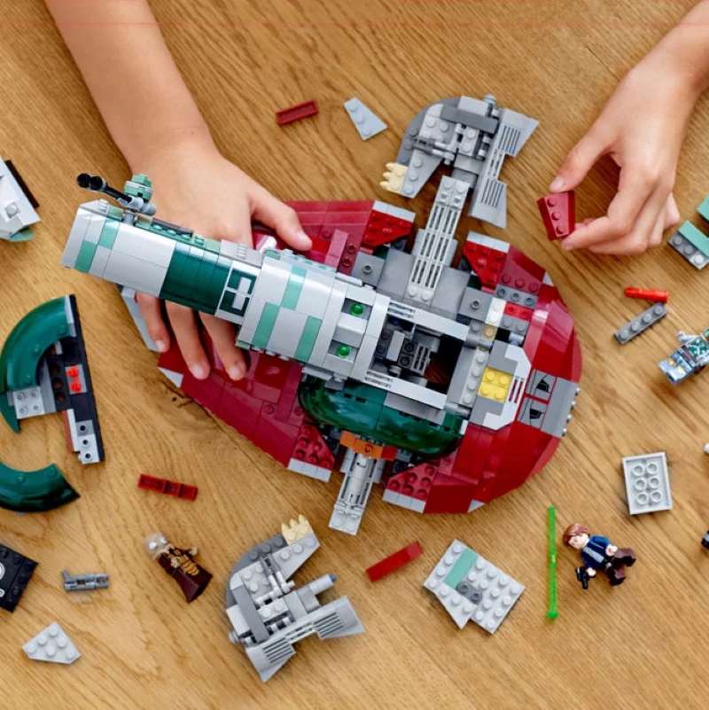 1007 шт. Детский конструктор Slave I-20