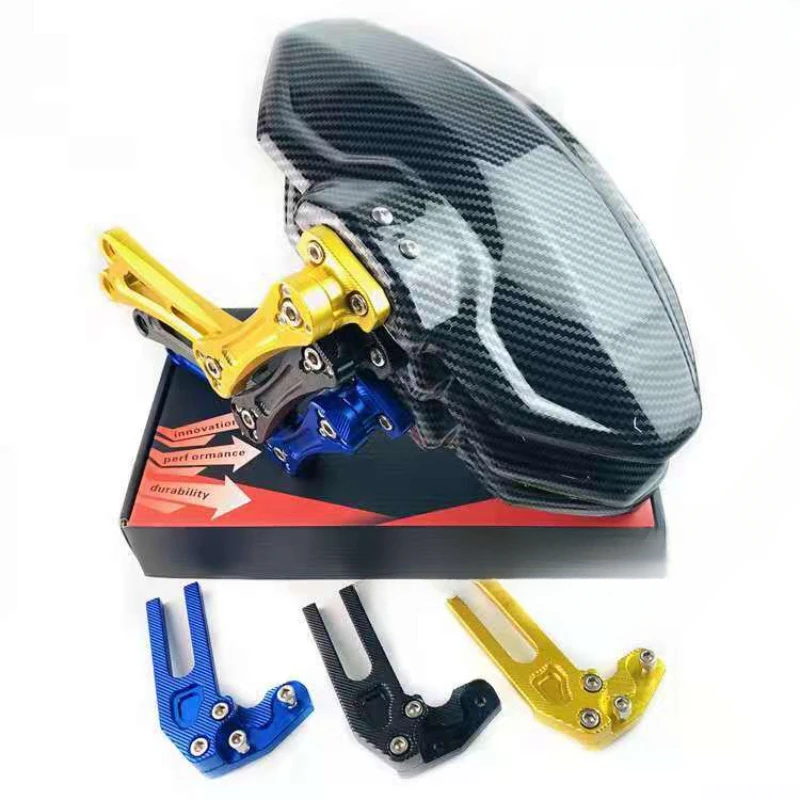

Electric friction carbon fiber rear mudguard CNC modified with Ghost Fire speed pedal