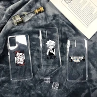 hunter%c3%97hunter manga anime phone case transparent soft for iphone 12 11 13 7 8 6 s plus x xs xr pro max mini