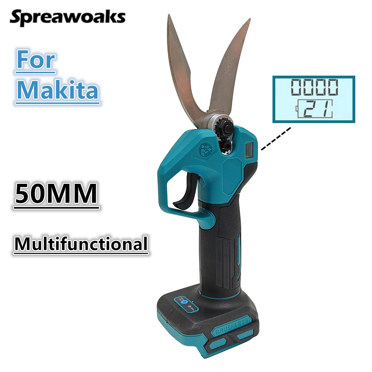 

Электрические бесщеточные ножницы Spreawoaks 50 мм для Makita 18 В