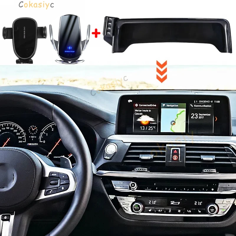 Автомобильный держатель телефона для BMW X3 2018 2019 2020 2021 G01 10 25 &quotЭкран с